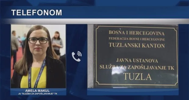 Koji je broj nezaposlenih osoba u Tuzli?