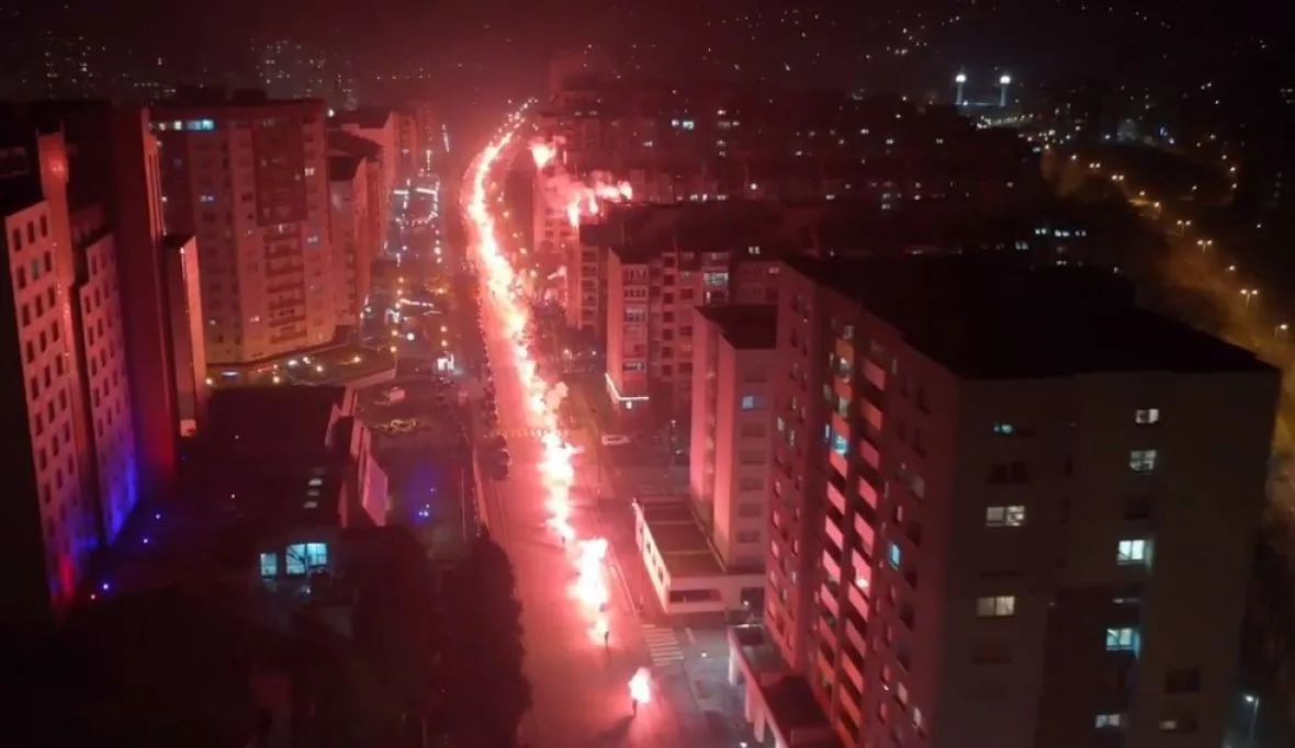Navijači Slobode se oprostili od Radeta Šimića