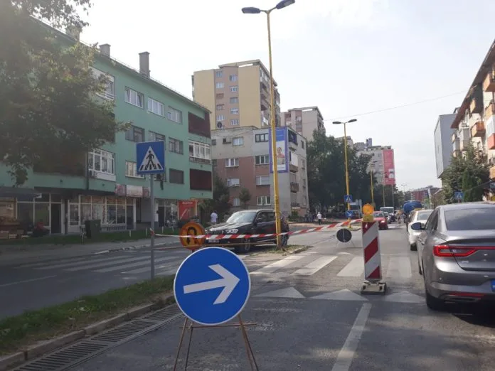 Izmjena saobraćaja u Tuzli/ U toku radovi u Rudarskoj ulici