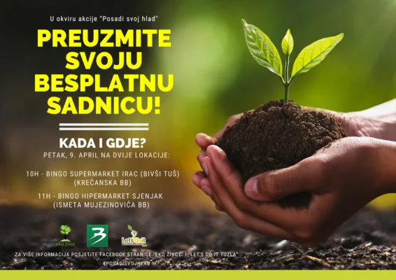 ‘Posadi svoj hlad’ na području Grada Tuzla