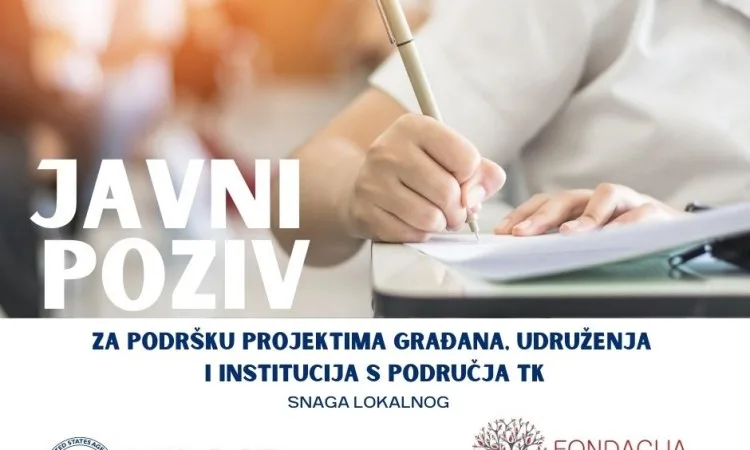 Fond Volim svoj grad / Podrška građanskim inicijativama za dobrobit svih u TK-a