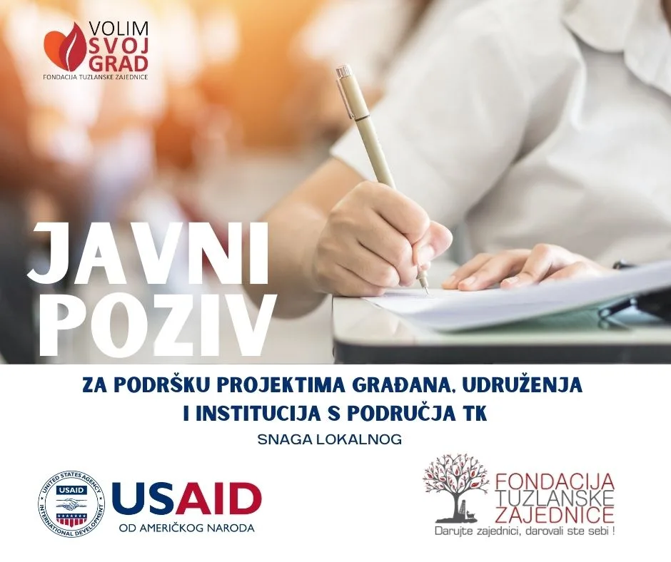 Fond Volim svoj grad: 38 000 KM podrške za građanske inicijative