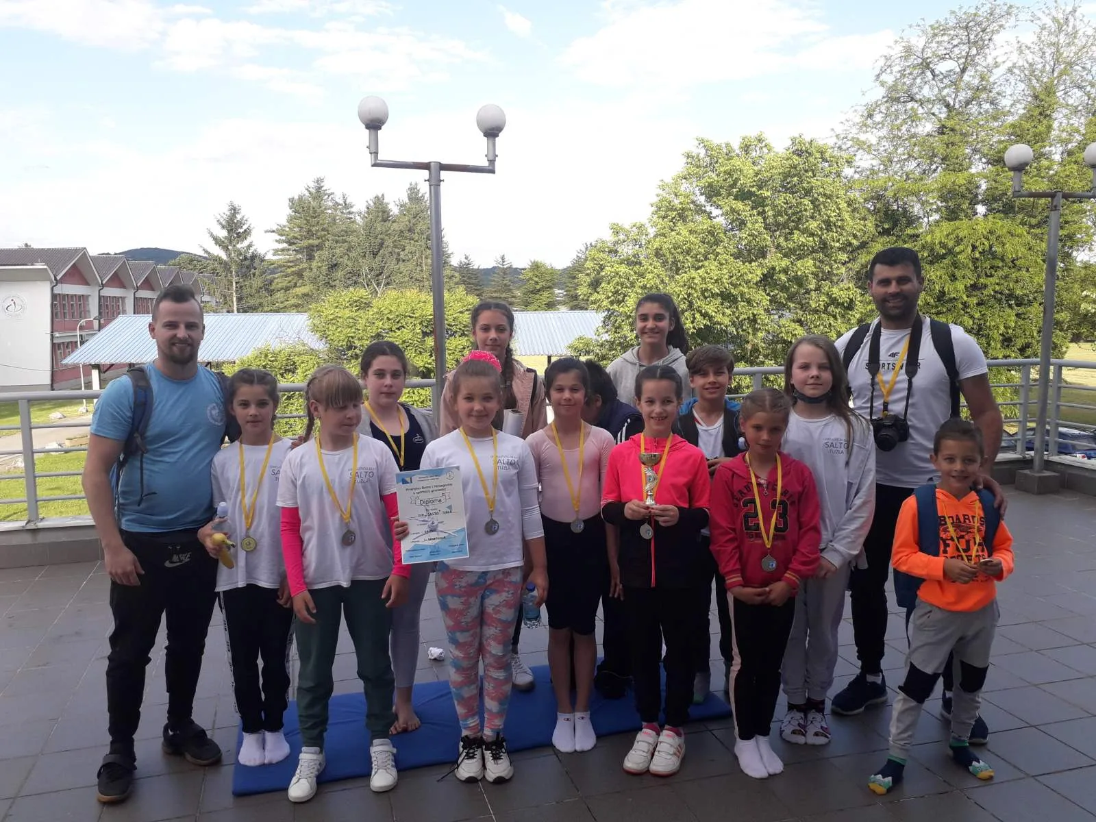 Zlatne i srebrne medalje za ”Salto” na Državnom prvenstvu u sportskoj gimnastici