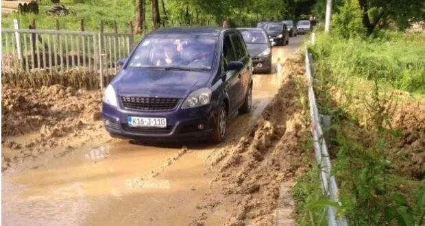 U Tuzli brojni problemi nakon kišnog nevremena