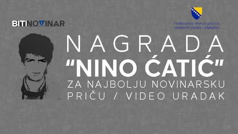 Otvoren Konkurs za dodjelu novinarske nagrade “Nino Ćatić”