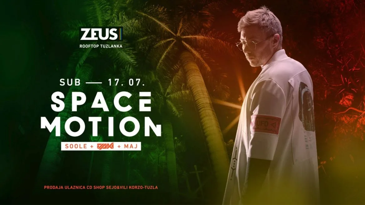 Koncert na krovu Tuzlanke: U Tuzlu stiže Space Motion