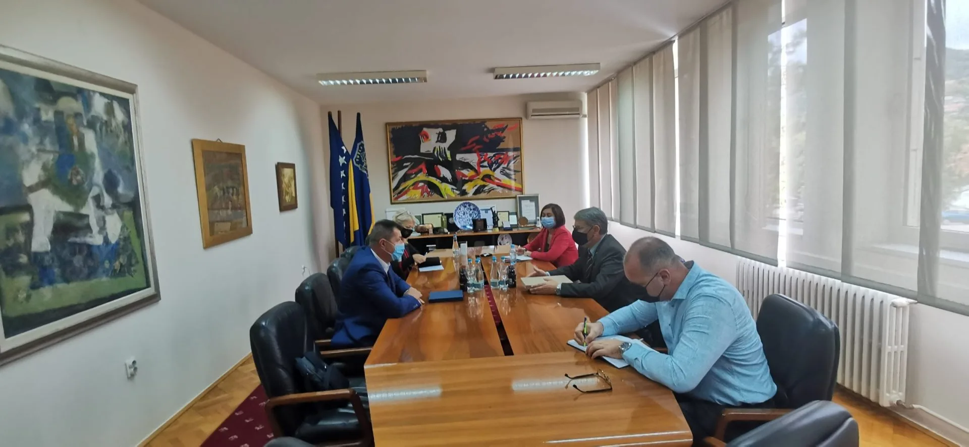 Tuzlanski gradonačelnik organizovao prijem za predstavnike VTK BiH