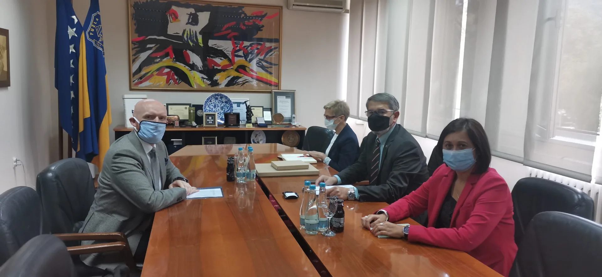Imamović i Perić se sastali sa ambasadorom Fieldom