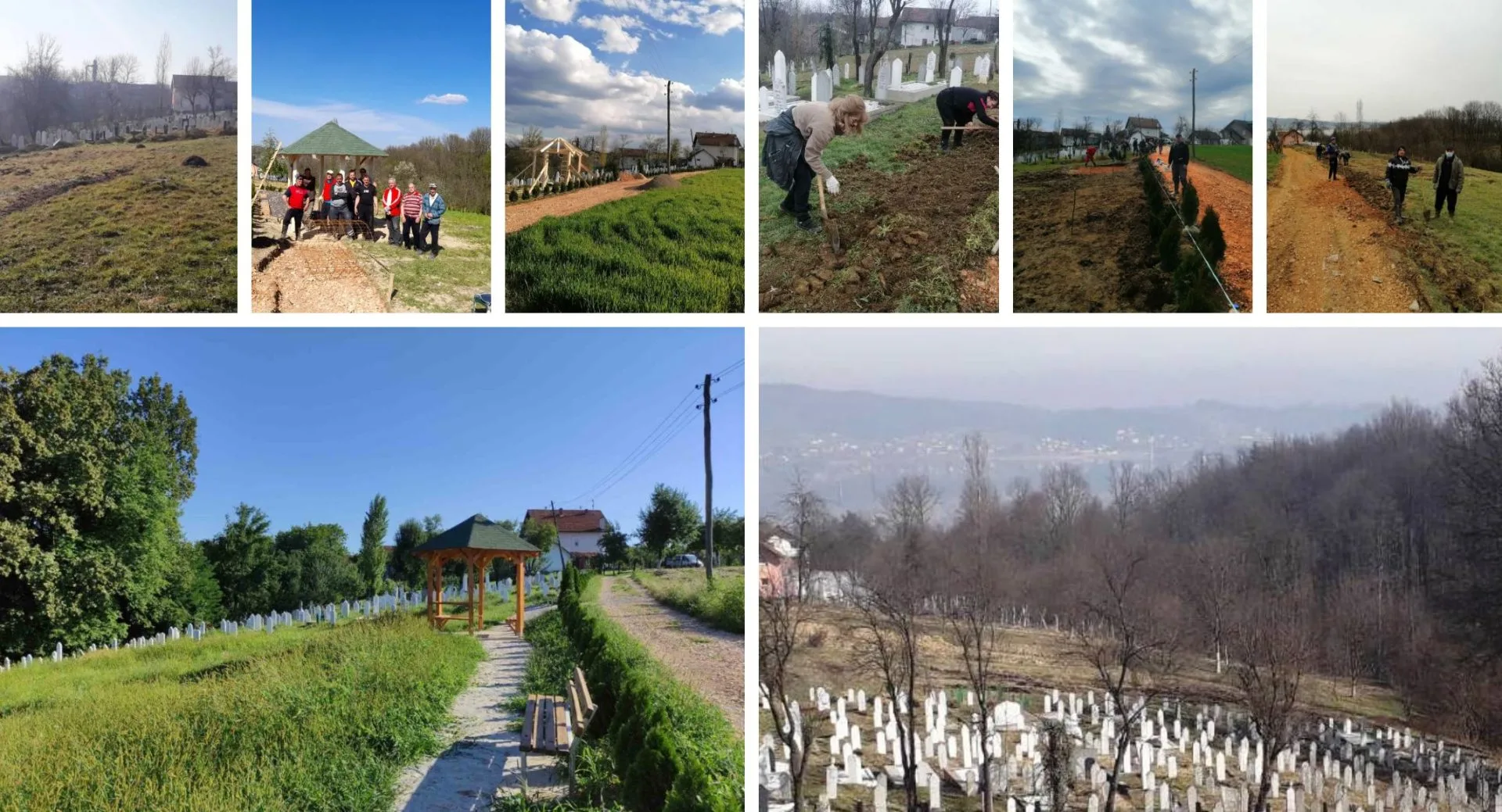 MZ Poljice Gornje: Radna akcija uređenja mjesnog mezarja