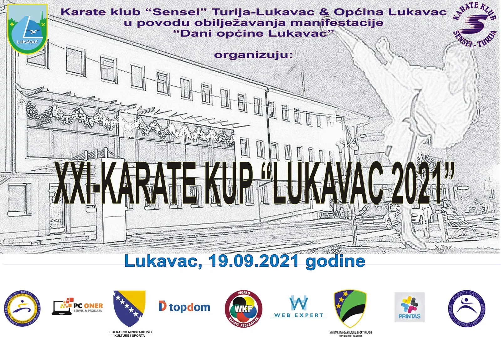 NAJAVA: Karate kup “Lukavac 2021”