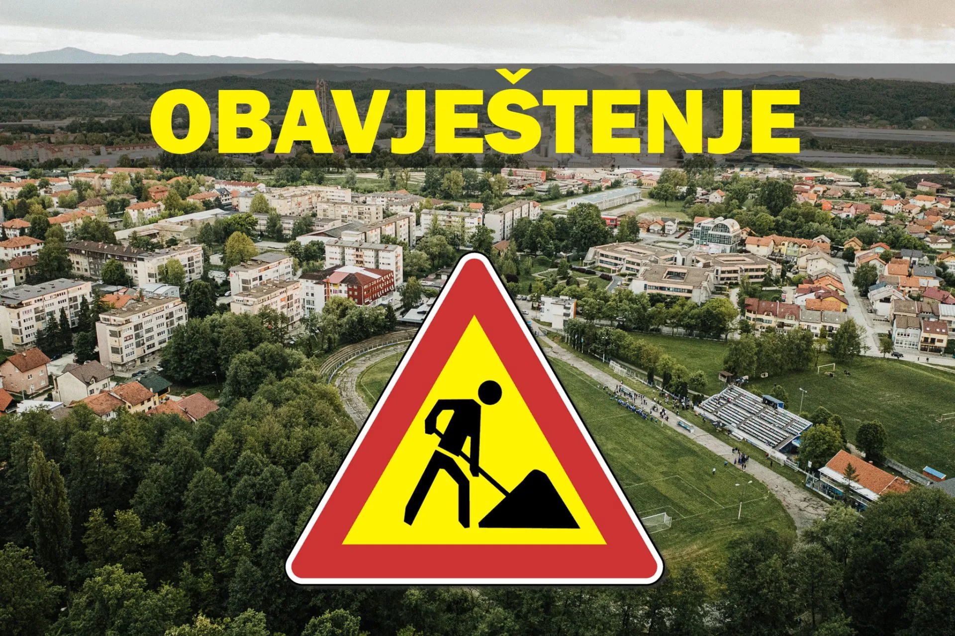 Obavijest o privremenoj izmjeni režima saobraćaja u Lukavcu