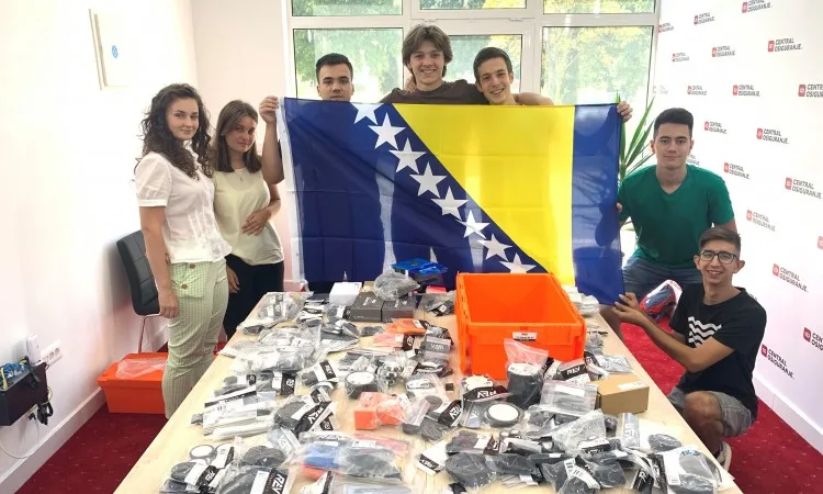 Robotički tim BiH zauzeo prvo mjesto na Međunarodnoj robotičkoj olimpijadi