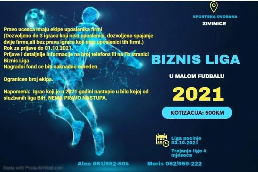 U Živinicama počinje Biznis liga