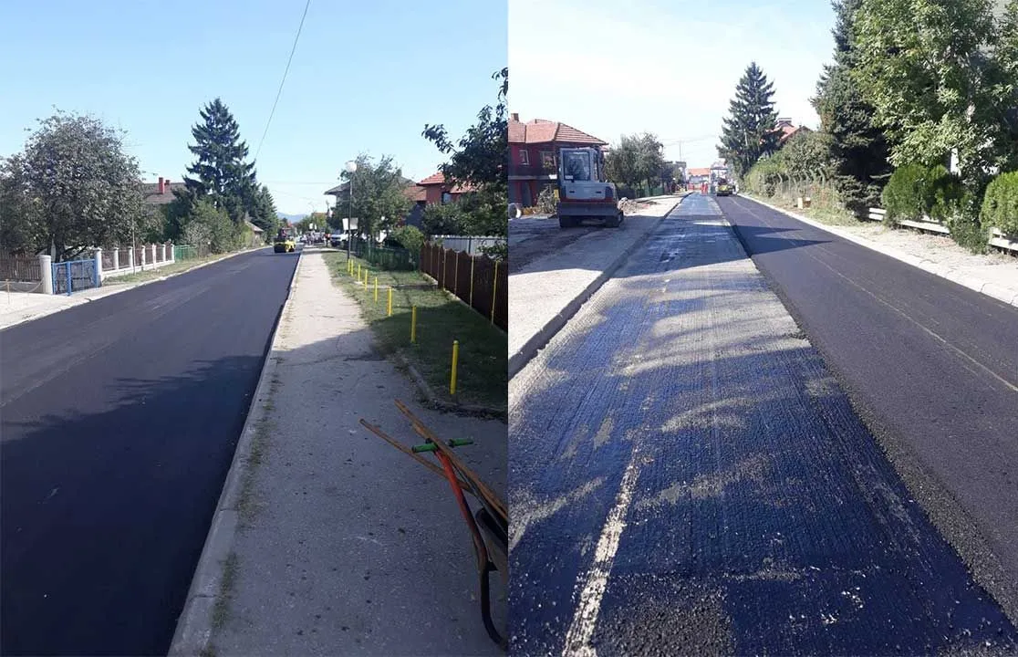 Završena rekonstrukcija gradske ulice od raskrsnice II ulica–Rudarska do ZH zola