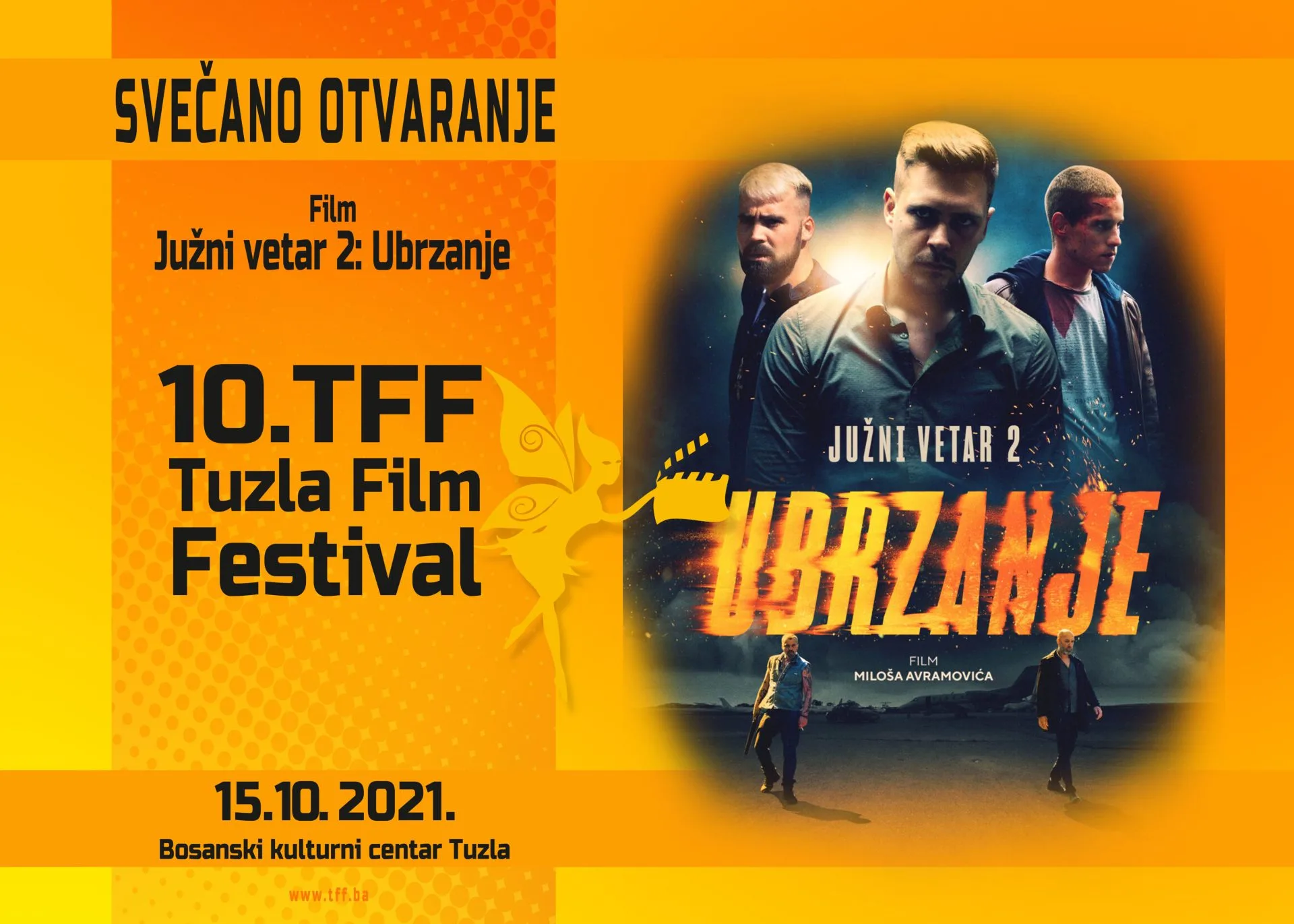 Tuzla Film Festival otvara ”Južni vetar 2: Ubrzanje”