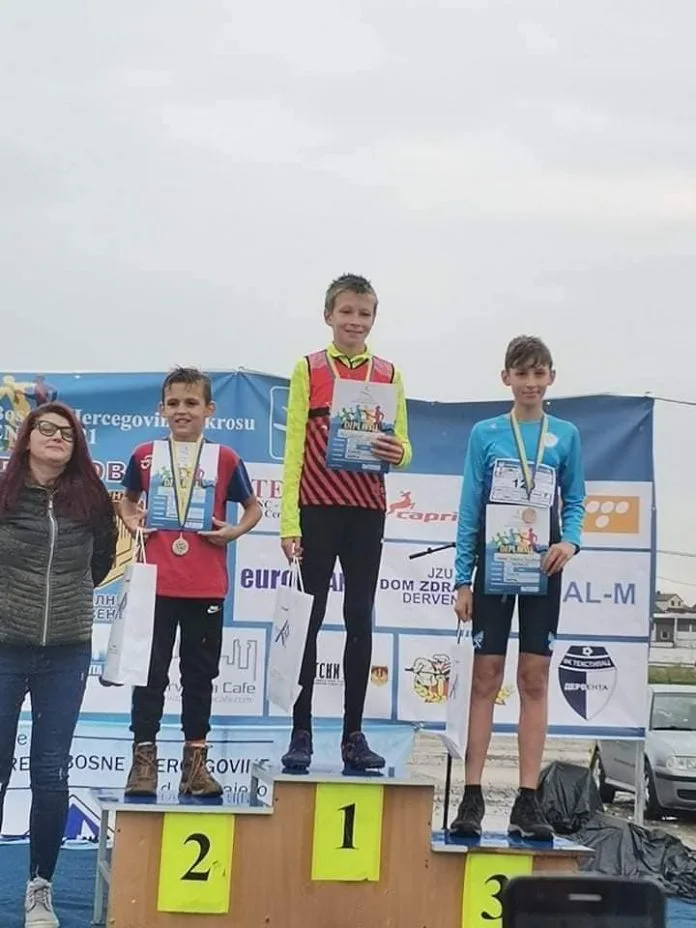 Mladi atletičari Slobode osvojili tri zlata i srebro na Prvenstvu BiH u krosu