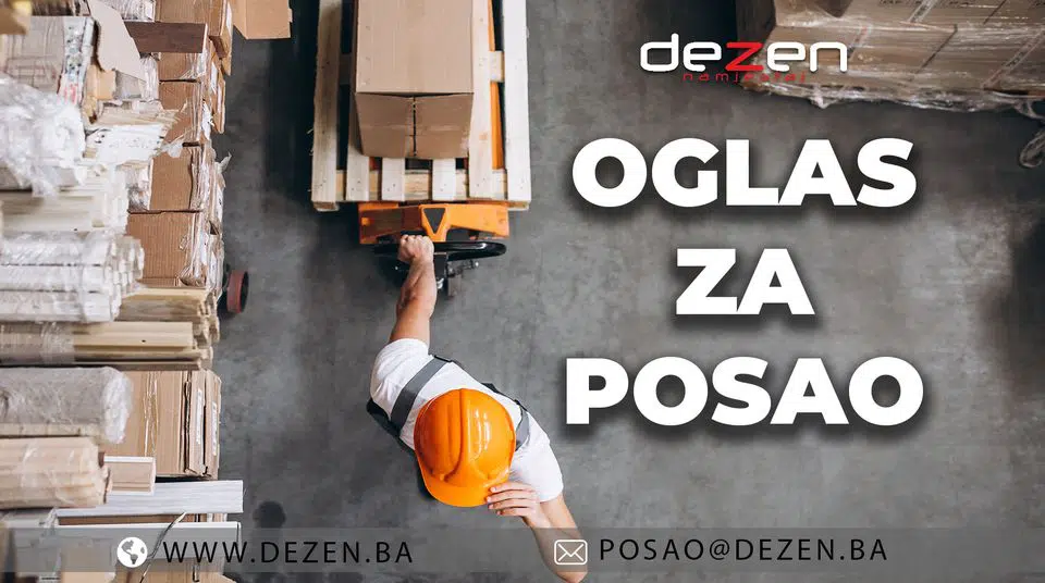 Dezen namještaj traži radnike PRIJAVITE SE