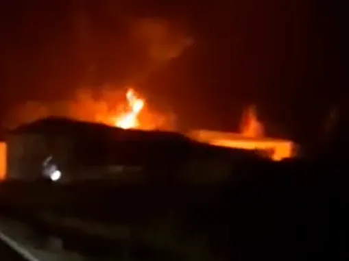 Saniran požar u fabrici namještaja Zuharex kod Srebrenika
