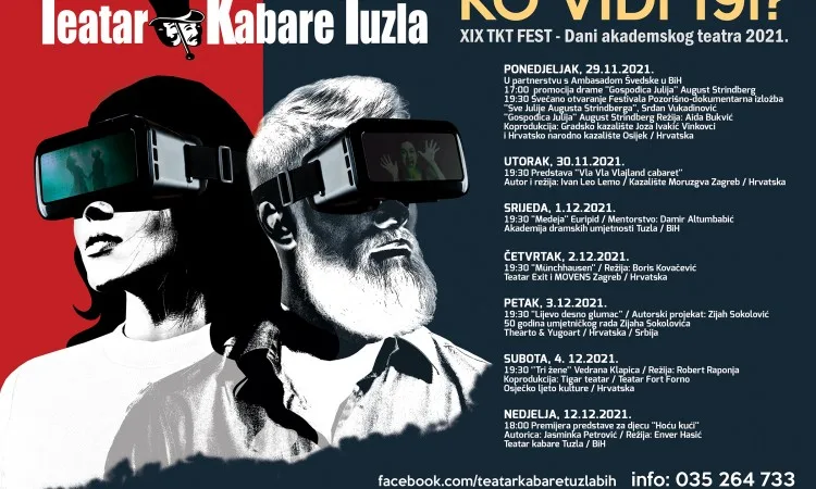 Predstava ‘Gospođica Julija’ otvara ovogodišnji TKT Fest
