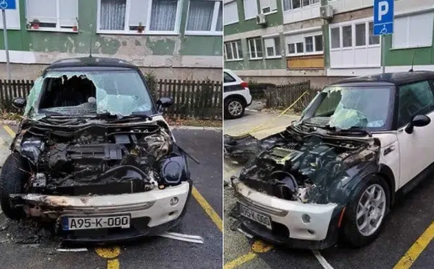 U Sarajevu izgorio automobil u vlasništvu Zorana Blagojevića, savjetnika federalnog premijera