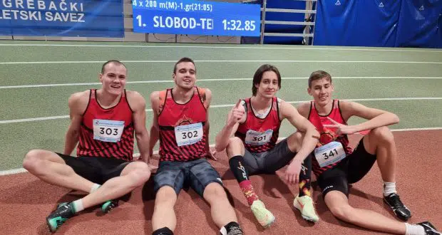 Atletičari Slobode Tehnograd u Zagrebu oborili dva državna rekorda