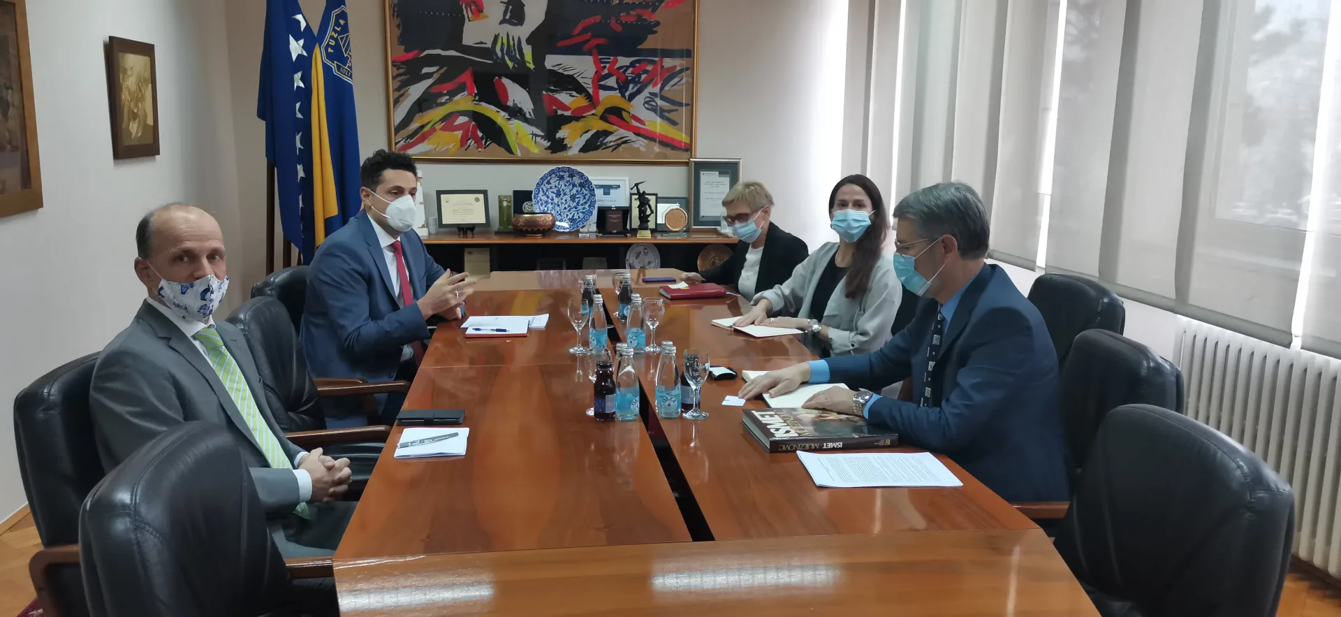 Ambasador Kraljevine Nizozemske u BiH Waltmans s gradonačelnikom Imamovićem: Prilika za mlade i nove tehnologije