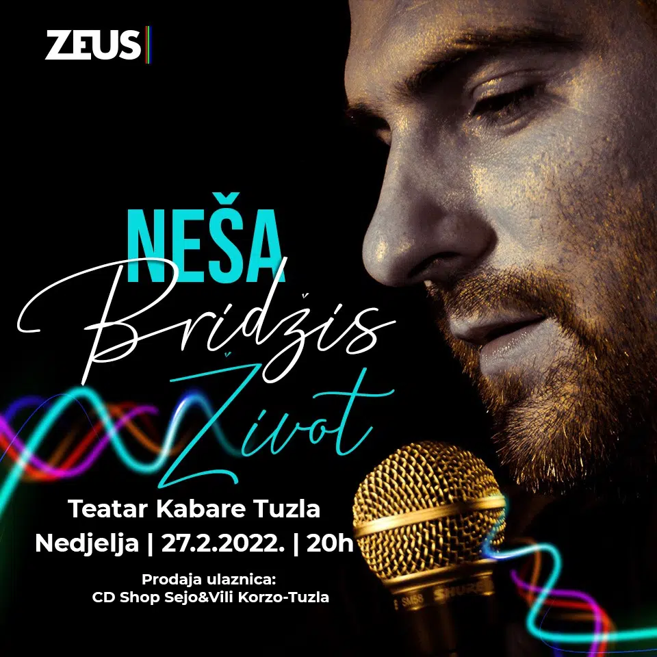 Stand up komičar Neša Bridžis gostuje u Tuzli
