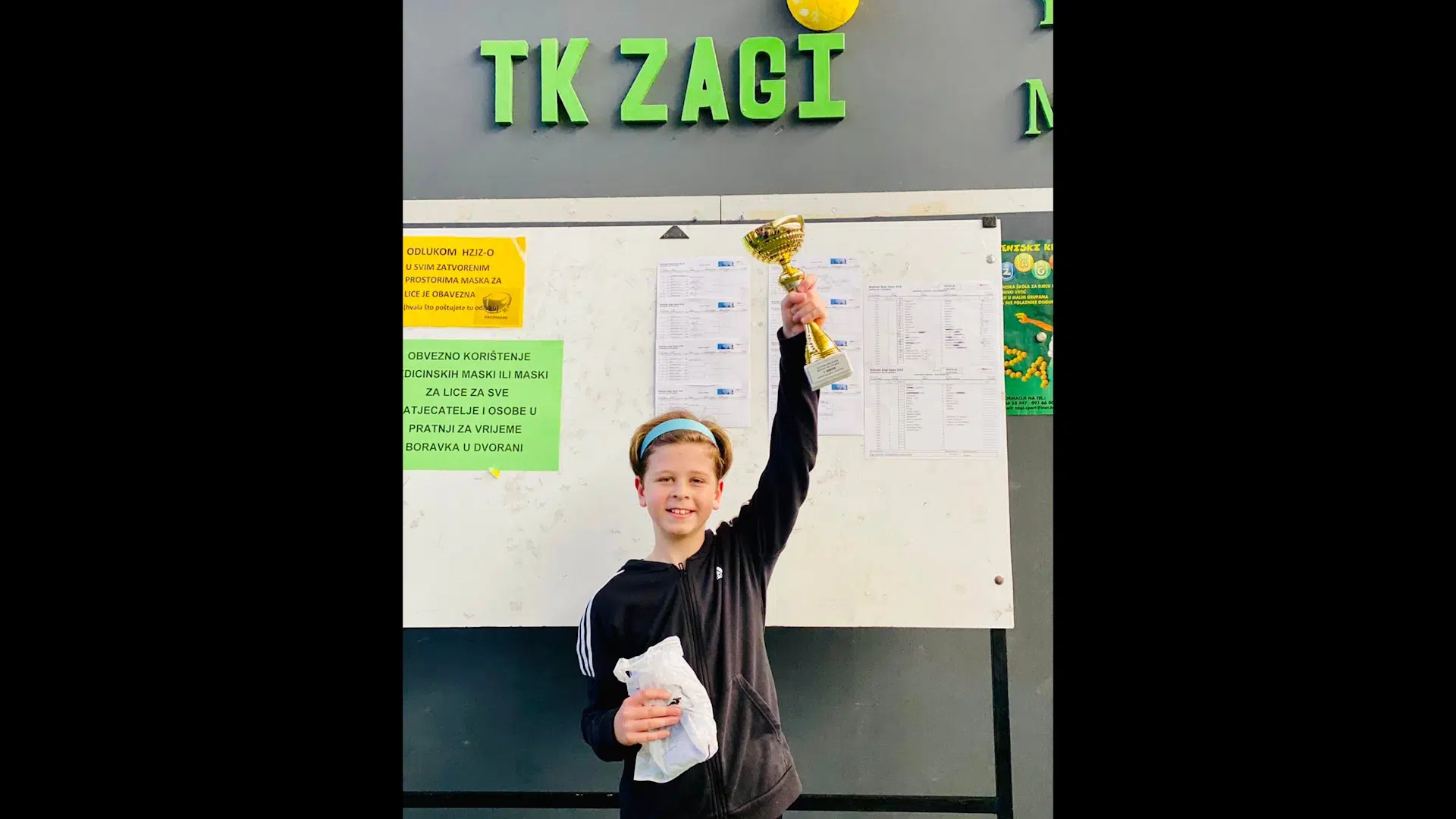 Tuzlanski teniser Adian Kurtćehajić osvojio prvo mjesto u Zagrebu