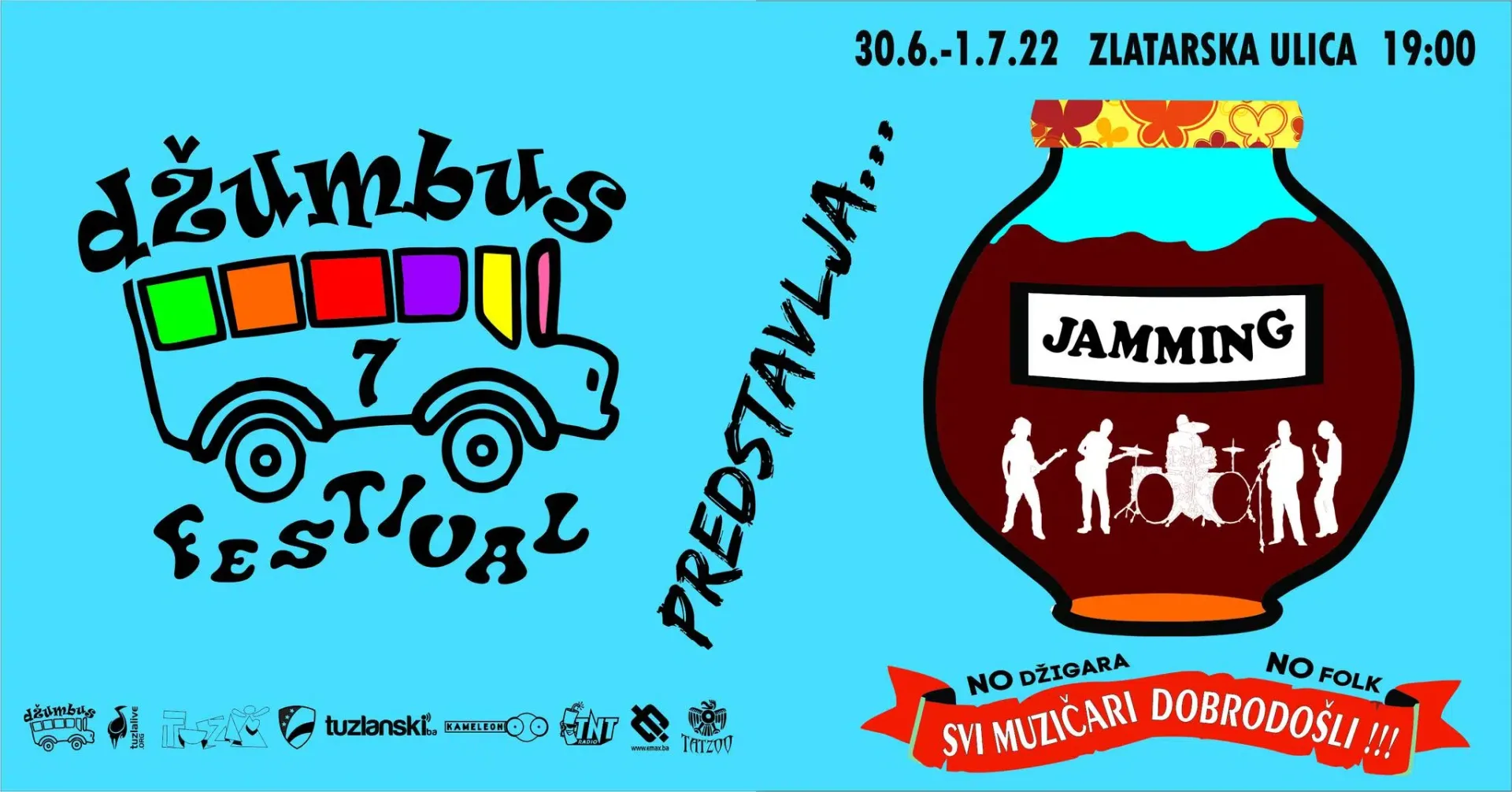 Džumbus festival predstavlja Džemming, druženje mladih u centru Tuzle