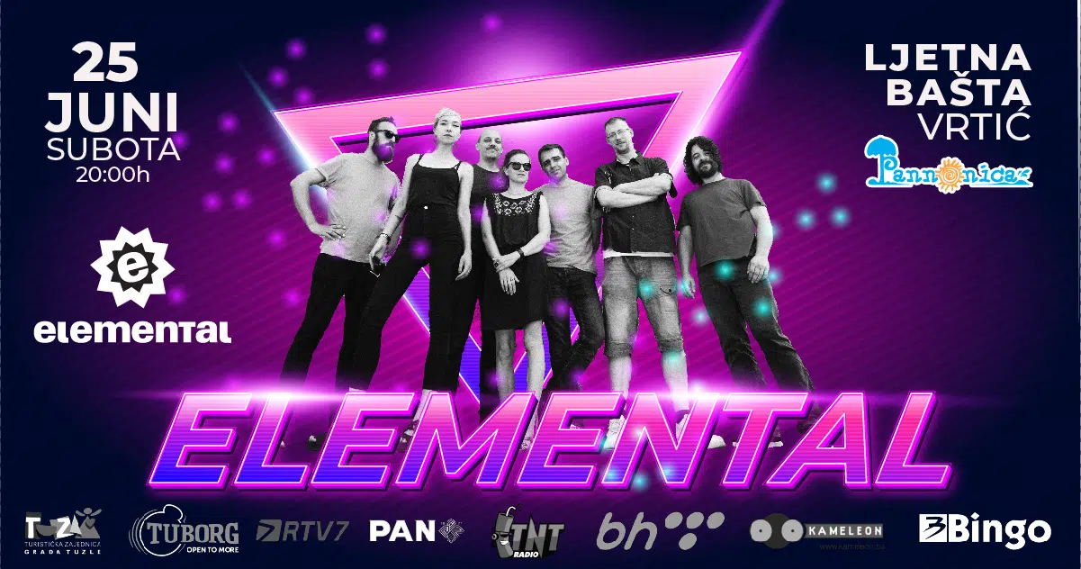Ponovo u Tuzli, Elemental u subotu na Panonici