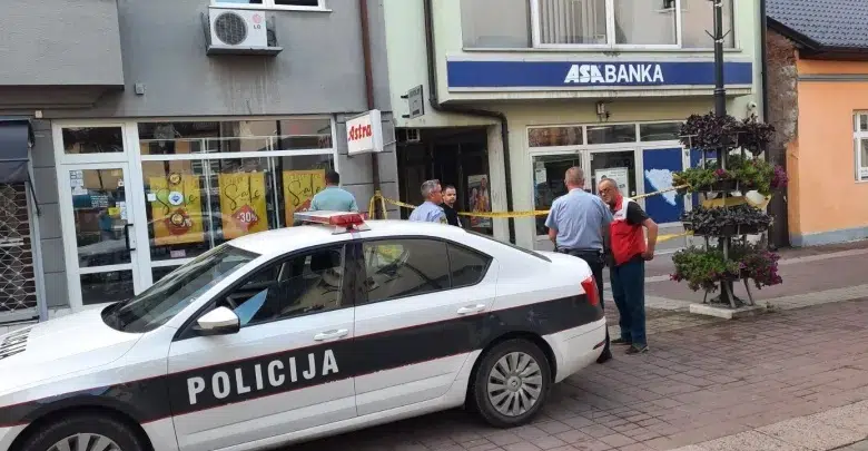 Opljačkana banka u Gračanici