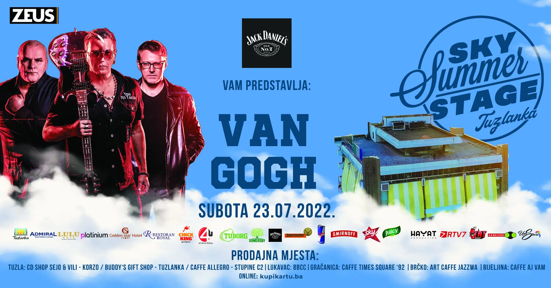 Van Gogh na krovu Tuzlanke