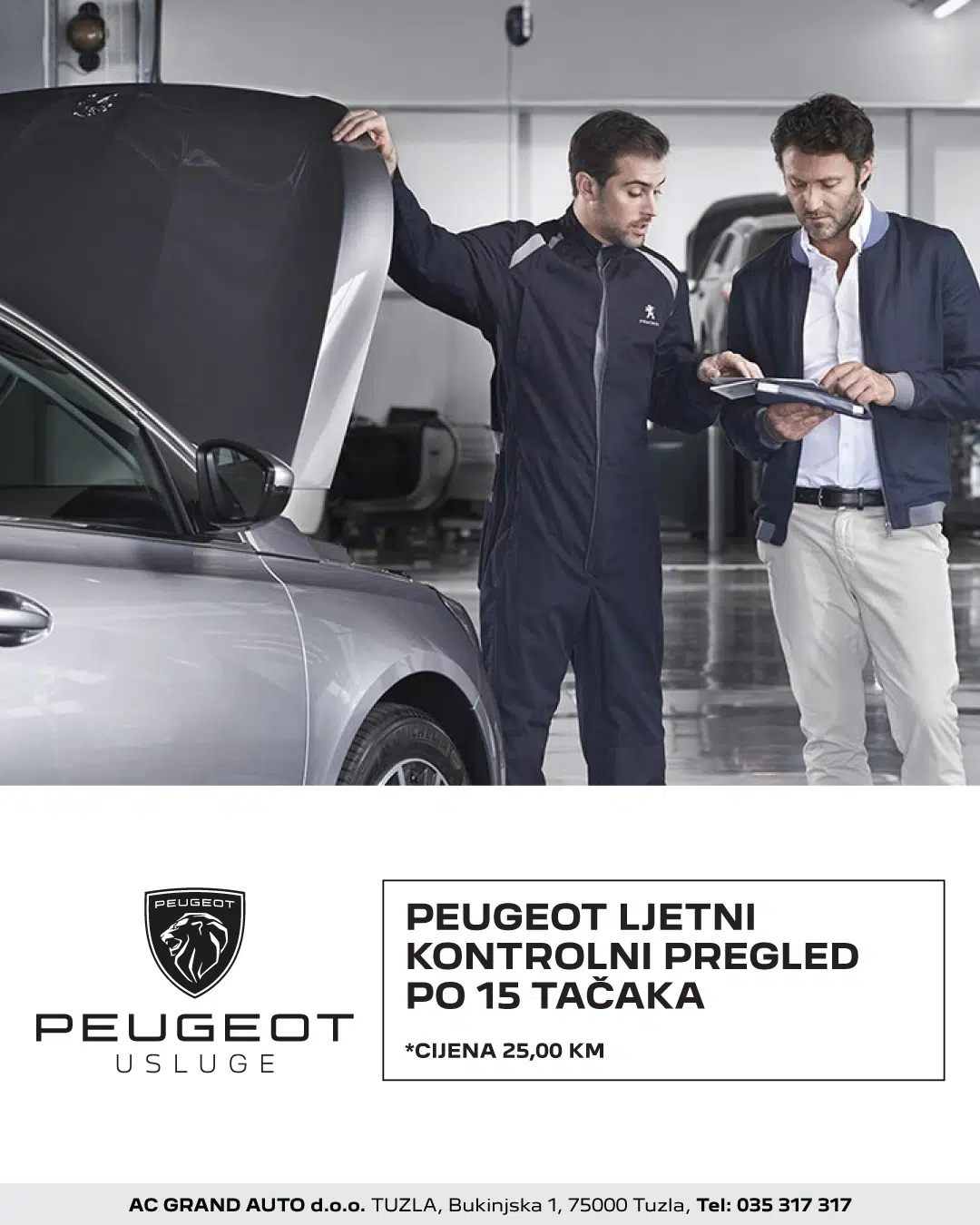 Neka vaš Peugeot bude spreman za tople dane ljeta
