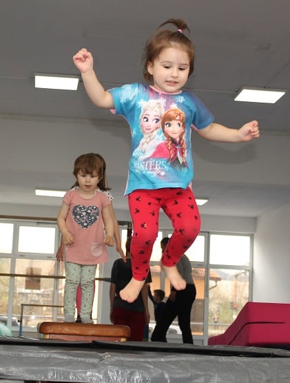 gimnastički klub salto tuzla vrši upis novih članova - neka vaša djeca treniraju u idealnim uslovima