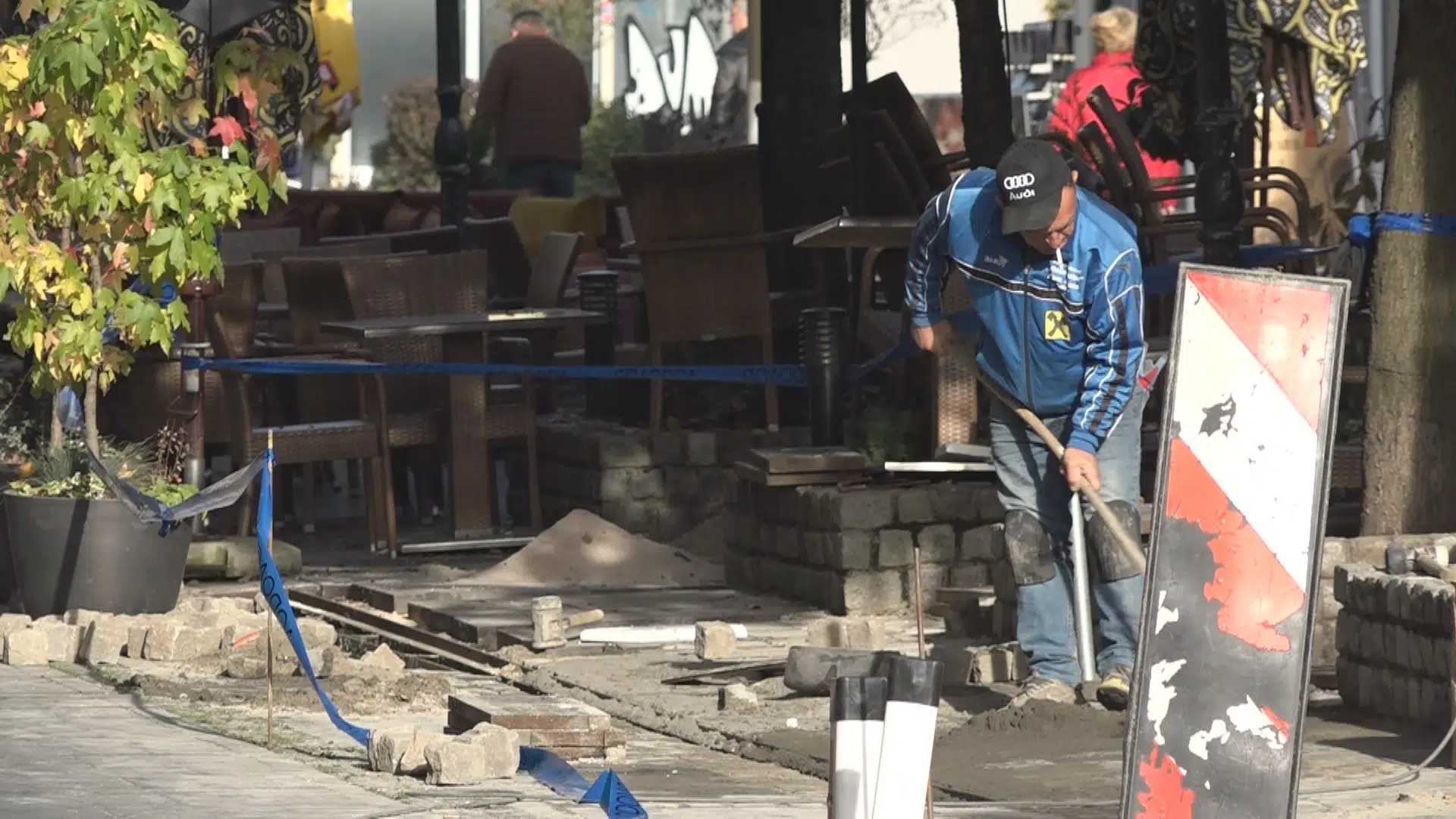 (VIDEO) Počela sanacija centralne gradske pješačke zone u Tuzli