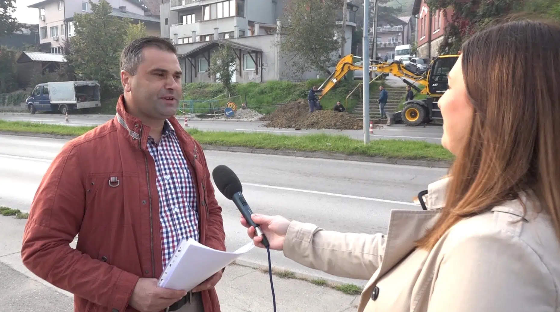 (VIDEO) Hasanović: Radovi na vodovodnoj mreži u Tuzli nastavljaju se i narednih dana