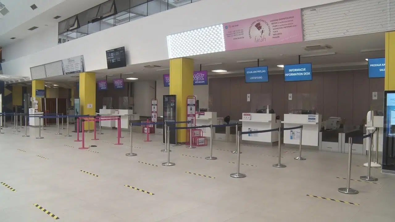 Povećan broj putnika sa Aerodroma Tuzla