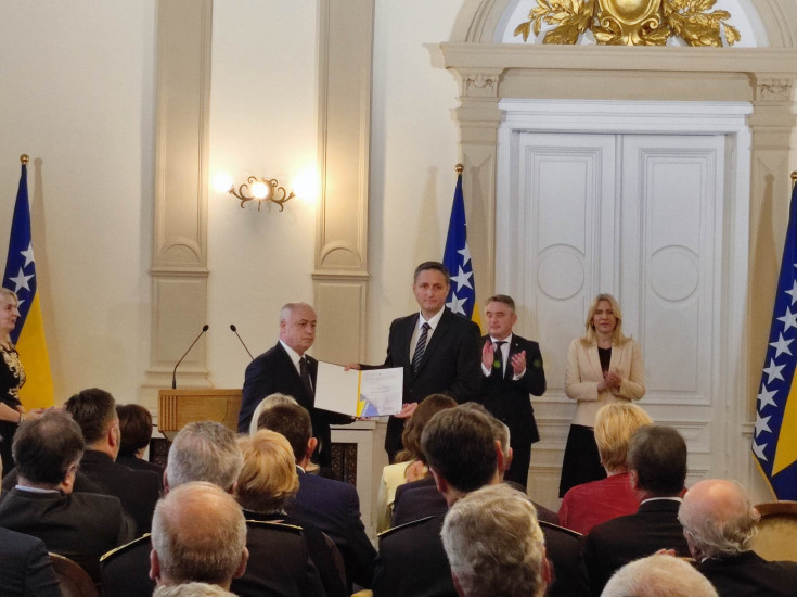 Uručeni certifikati novoizabranim članovima Predsjedništva BiH