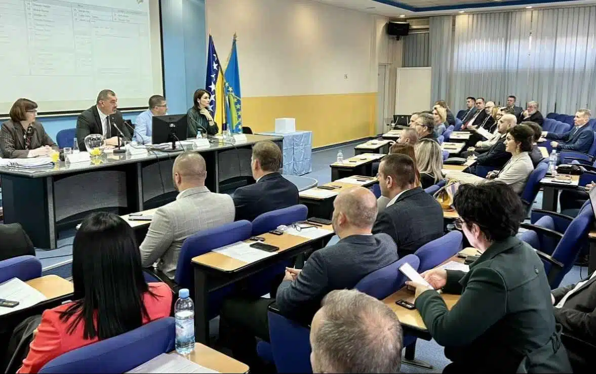 Zasjedaju zastupnici u Skupštini TK