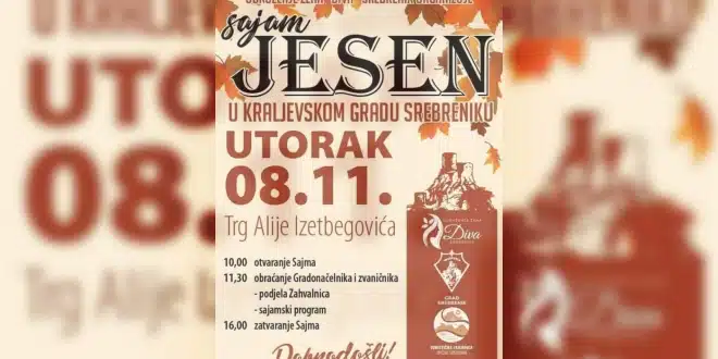 Sajam u Srebreniku: “Jesen u kraljevskom gradu”