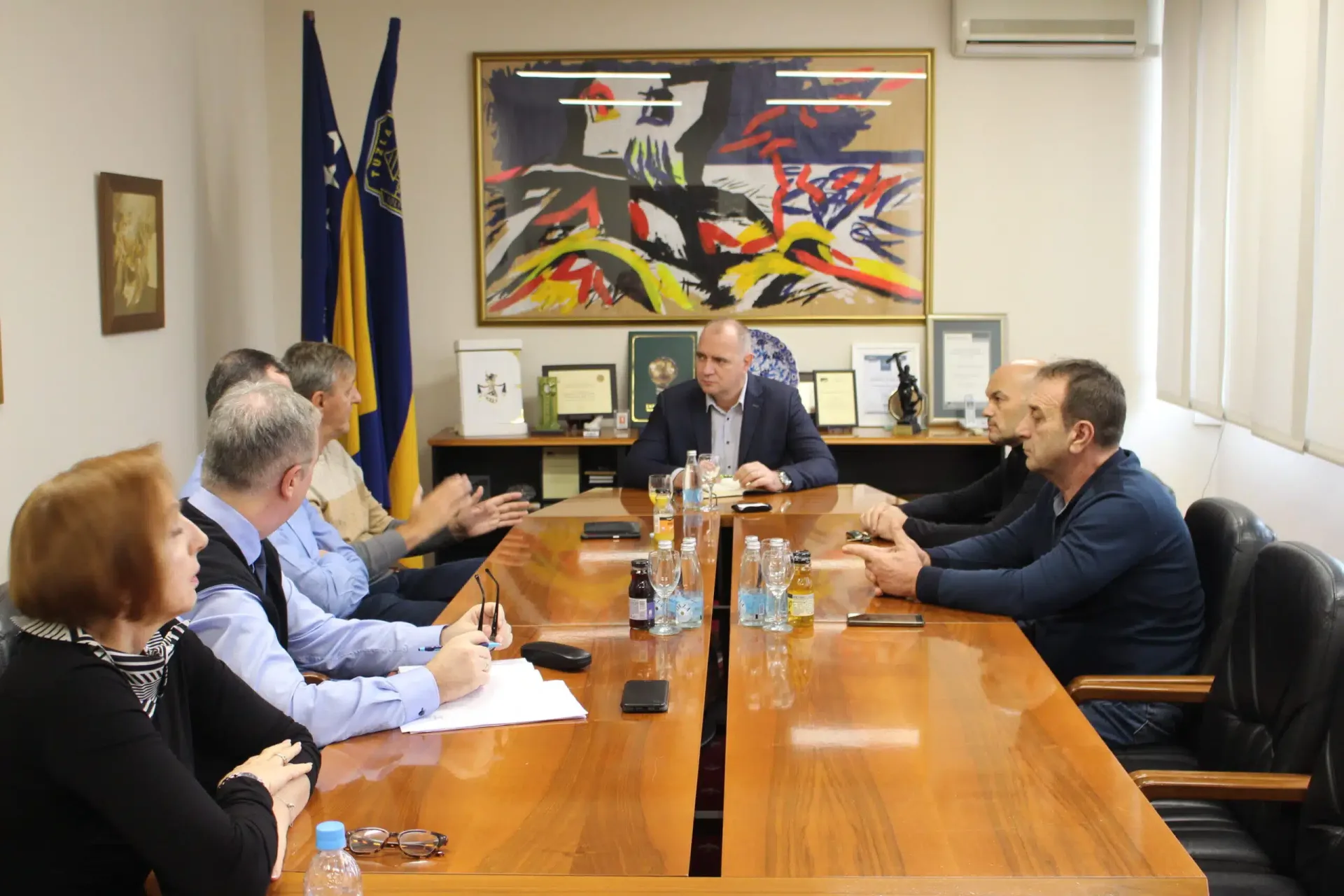 Grad Tuzla: Sastanak sa predstavnicima boračkih organizacija sa područja grada Tuzle