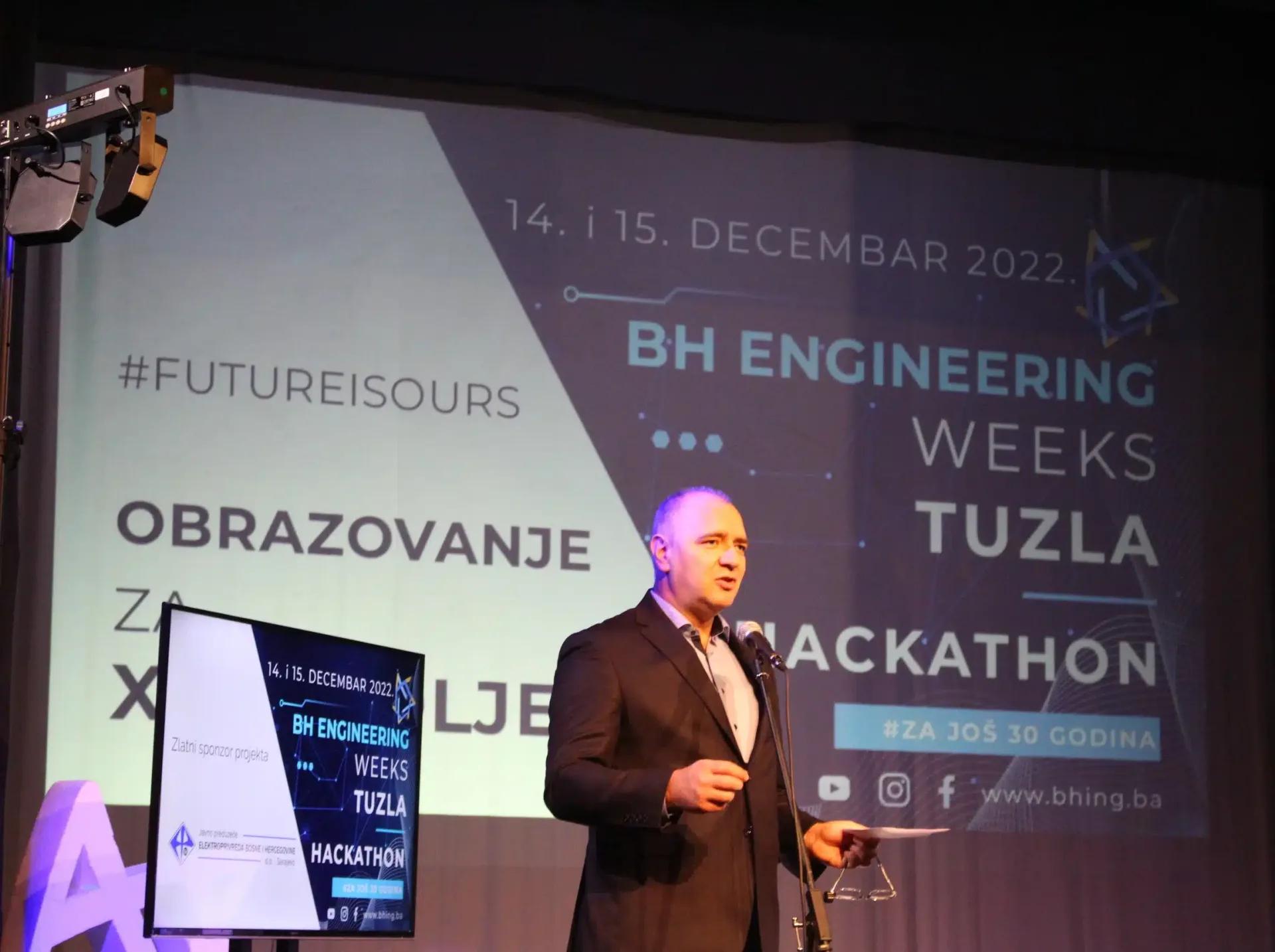 Lugavić sa učesnicima Prvog BH Hackatona kroz Think tank (FOTO)