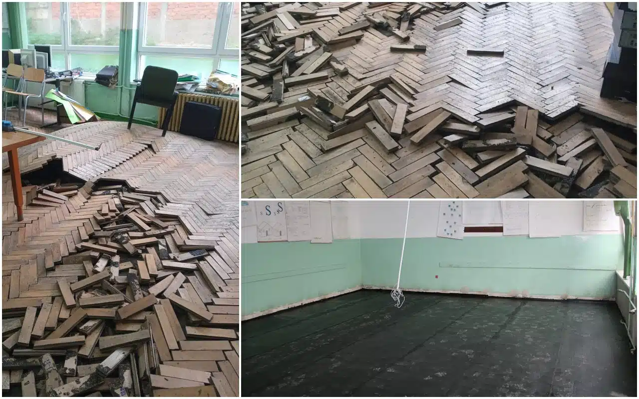 Počela obnova poplavljene učionice informatike u OŠ “Sapna”