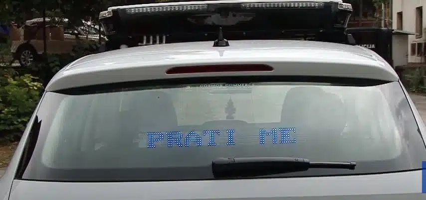 Presretači na ulicama Tuzle i okolnih gradova