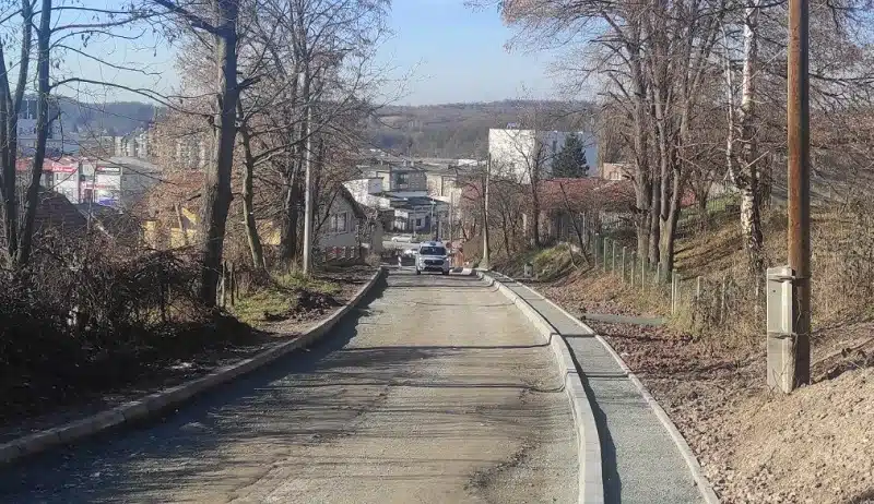 Grad Tuzla: U toku završni radovi na sanaciji puta u Kužićima