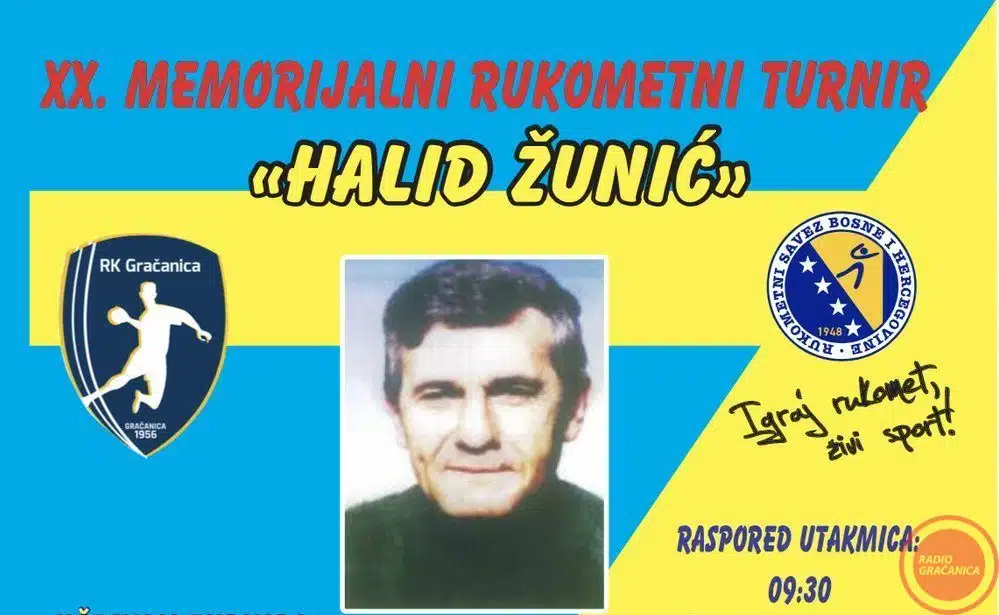 U subotu 20. Memorijalni turnir Halid Žunić – .