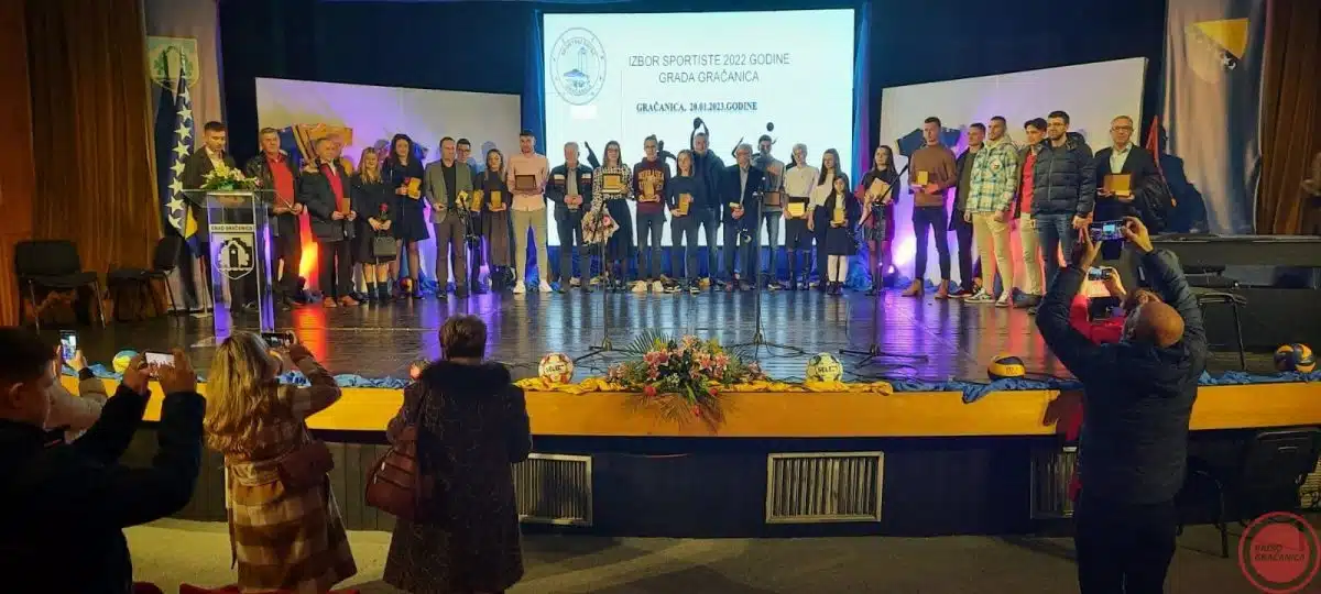 Izabrani najbolji sportisti Gračanice za 2022. godinu – .