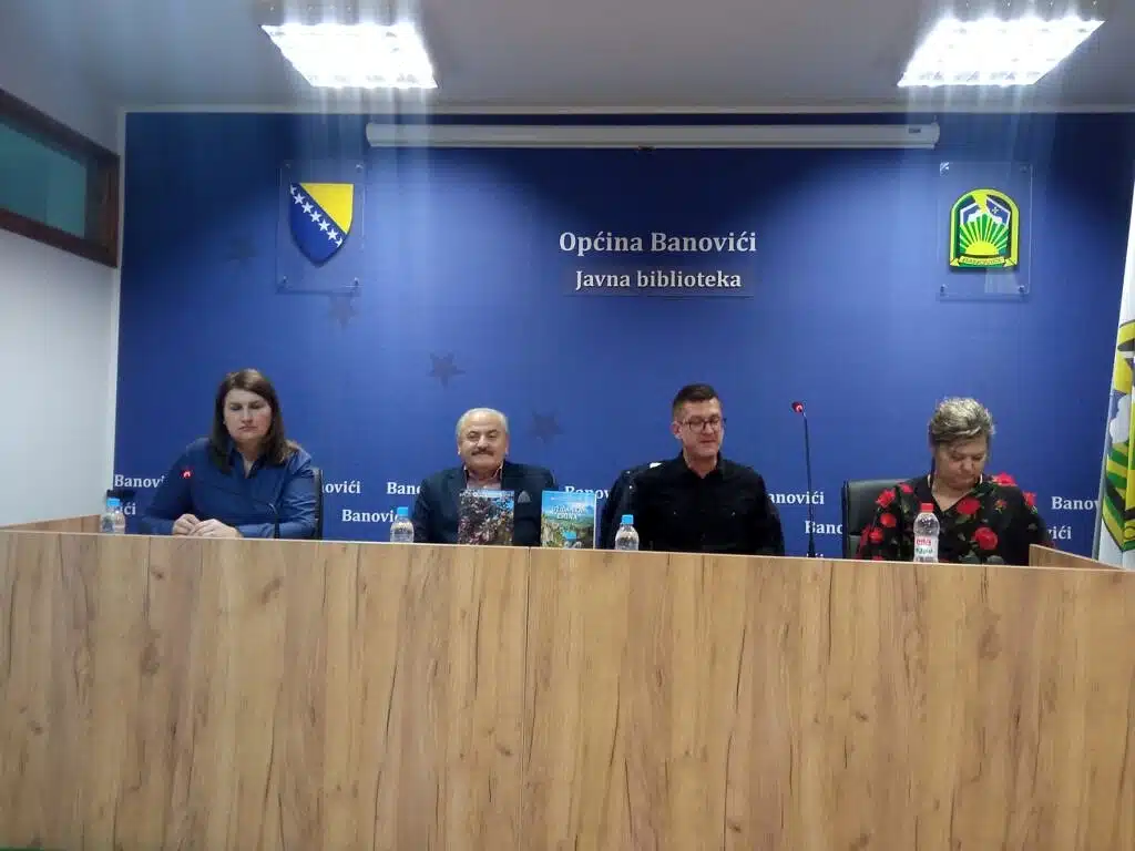 JU JAVNA BIBLIOTEKA BANOVIĆI:  PROMOCIJA KNJIŽEVNIH DJELA MIRSADA MUSTAFIĆA