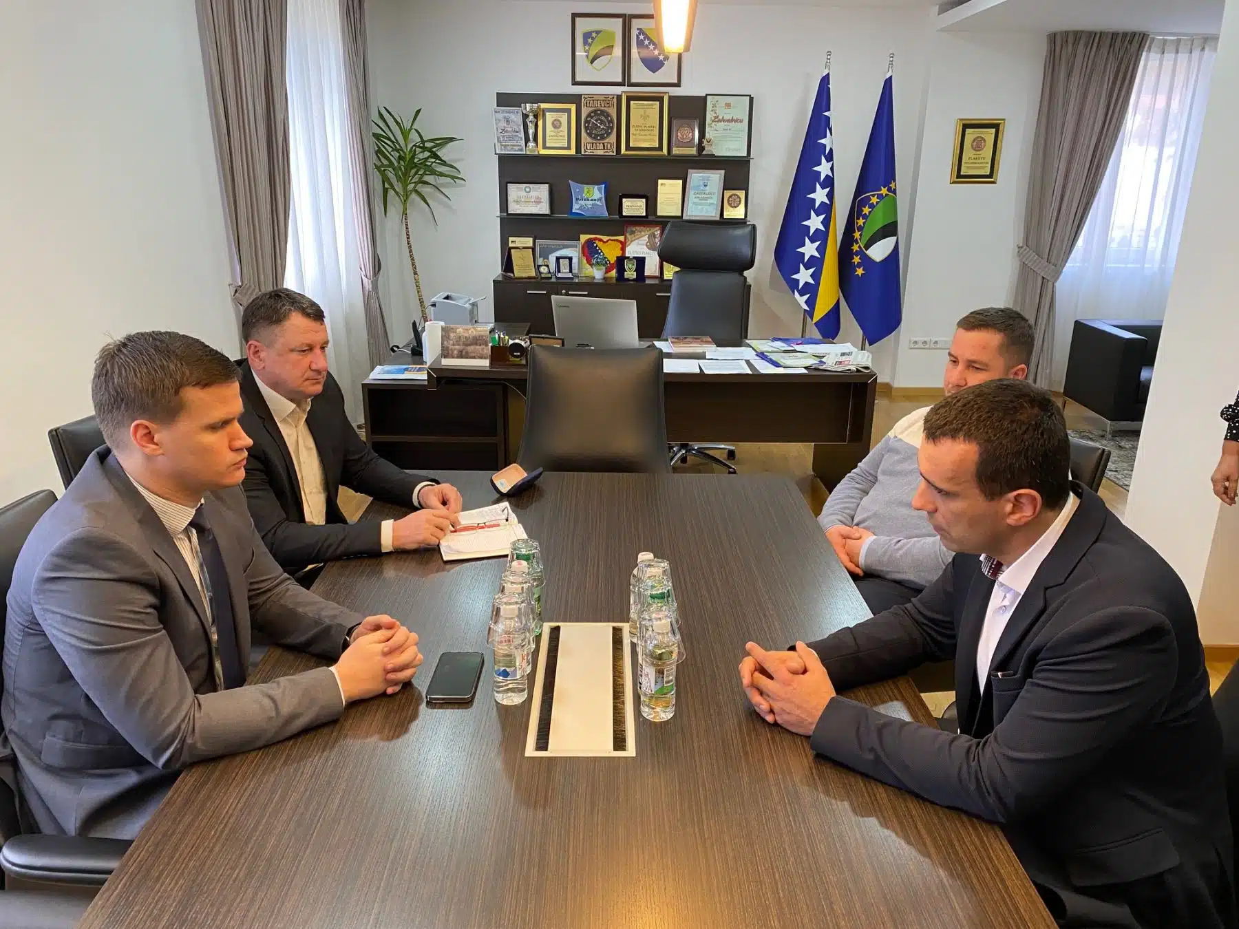 Premijer Halilagić primio predstavnike Općine Pale u FBiH | RTVTK