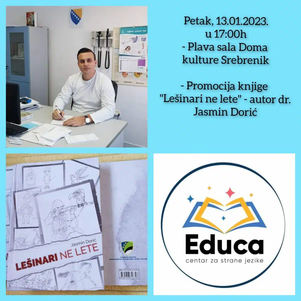 “Lešinari ne lete” – promocija knjige dr. Jasmina Dorića